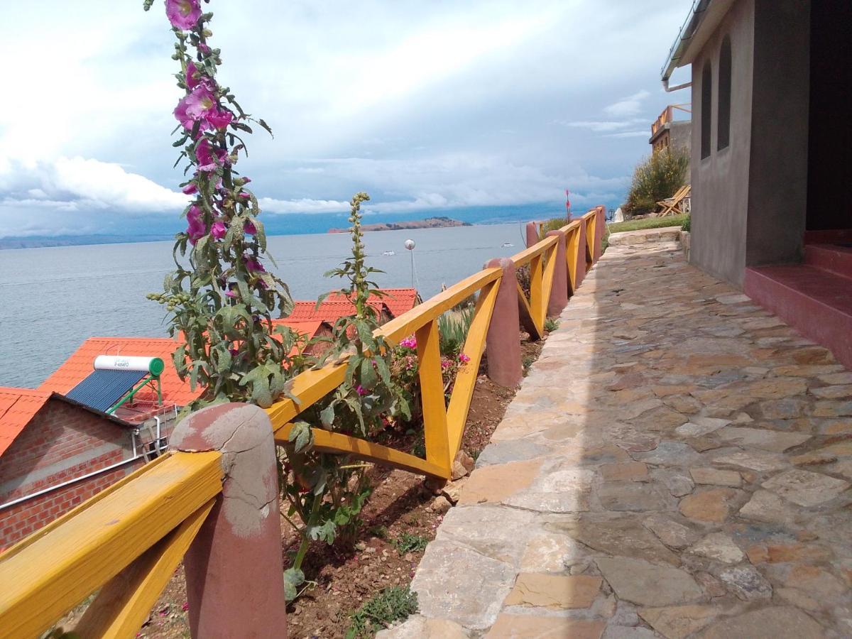 Hotel Jacha Inti Isla del Sol Exterior foto