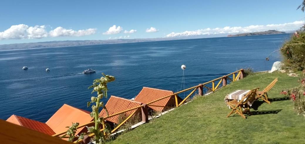 Hotel Jacha Inti Isla del Sol Exterior foto